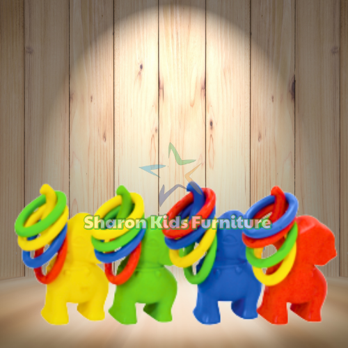 Colorful Elephant Ring Toss Game (Model No.SF-549)