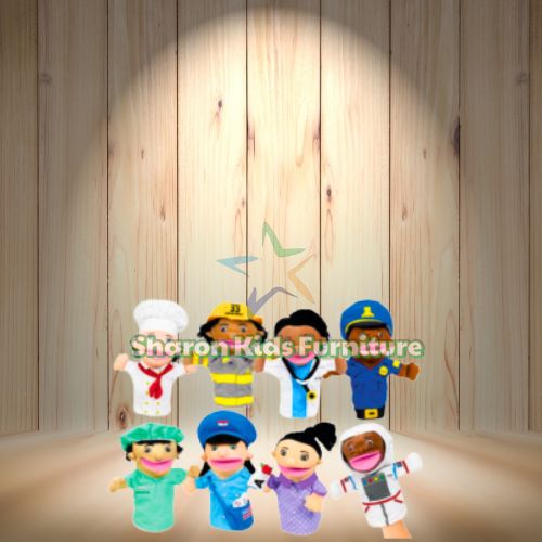 Profession Hand Puppets Set (Model No. SFP 12)