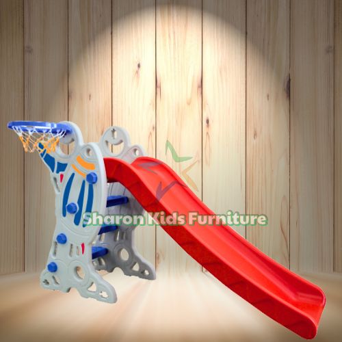 Kids Indoor Slide with Basketball Hoop (Model No.SF-917)