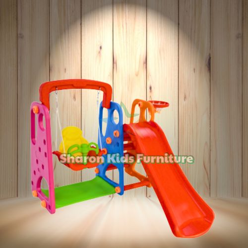 Children’s Indoor Playset with Slide and Swing (Model No.SF-978)