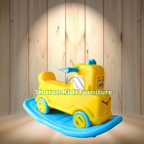 Yellow Kids Rocking Toy Car (Model No.SF-628)