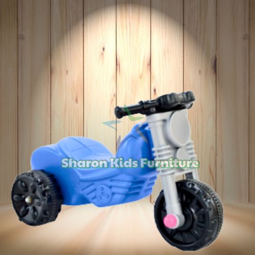 Kids Blue Plastic Ride-On Bike (Model No.SF-929A)