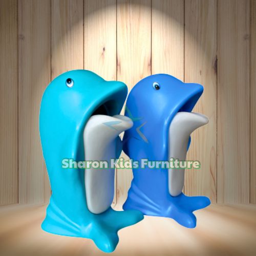 Dolphin-Shaped Trash Bins (Model No.SF-998)