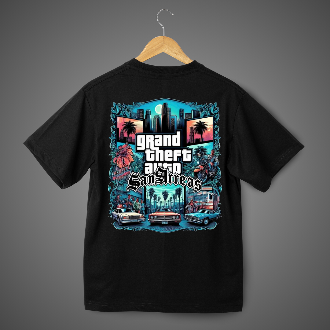 DropFlex "GTA SA Mission Passed" Premium Tee