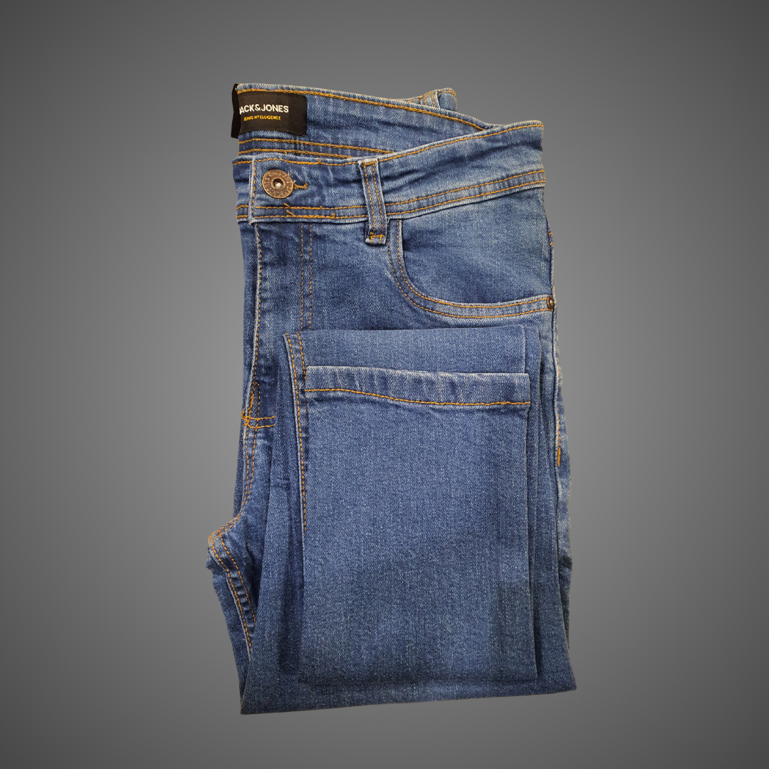 Blue Denim Slim fit Jeans