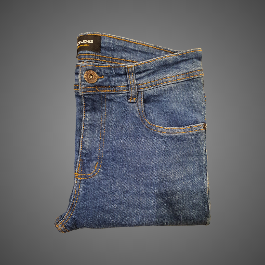 Blue Denim Slim fit Jeans