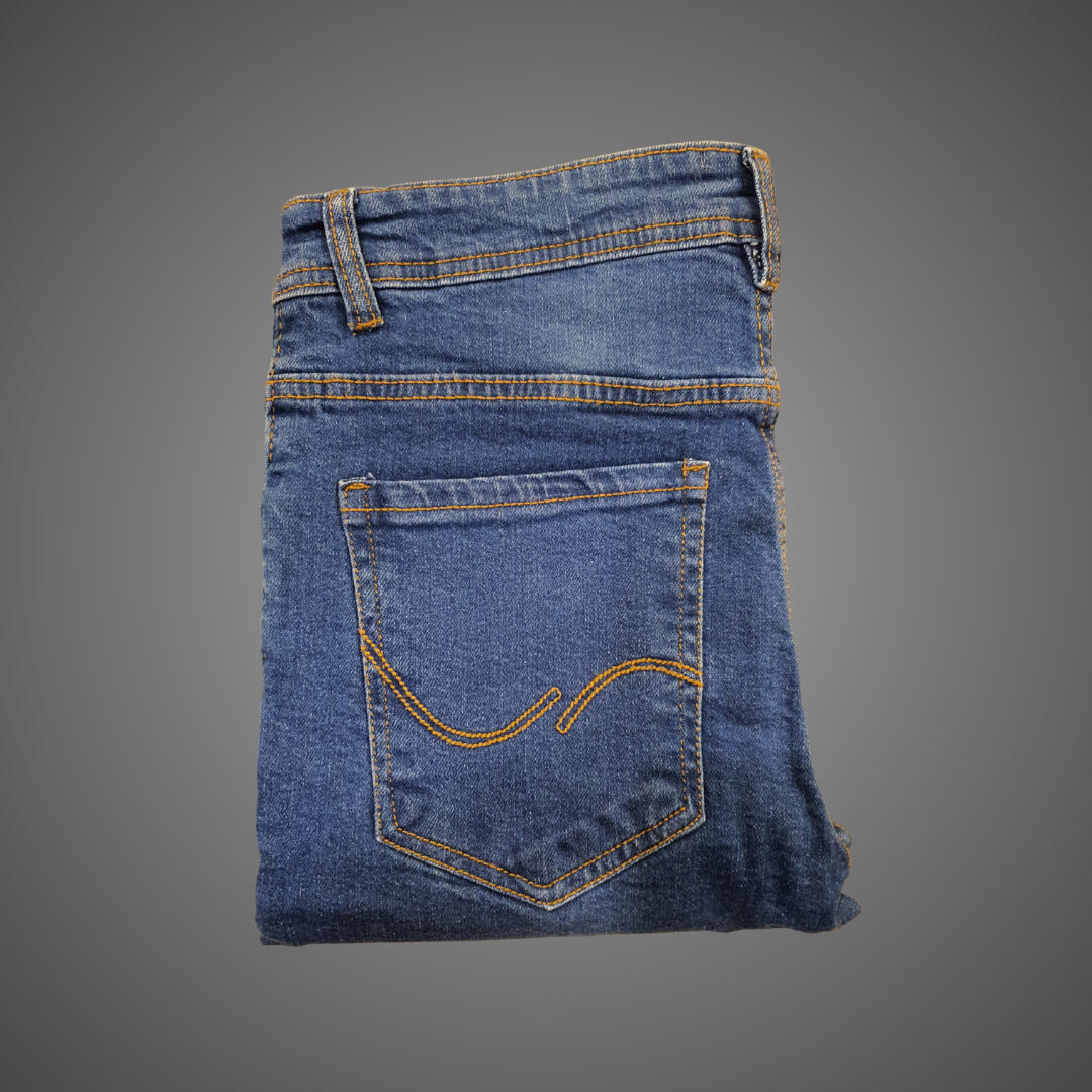 Blue Denim Slim fit Jeans