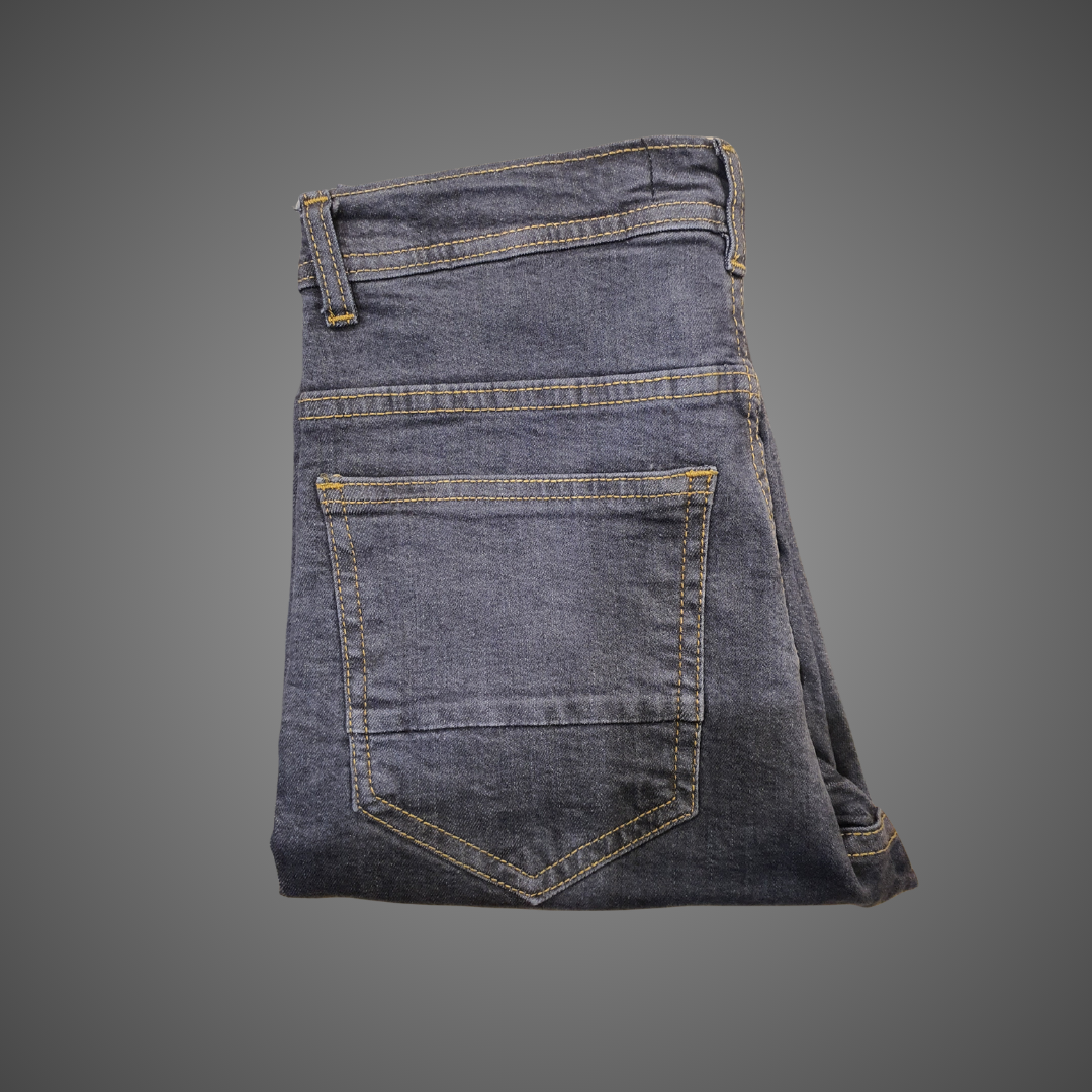 Classic Grey Denim Jeans