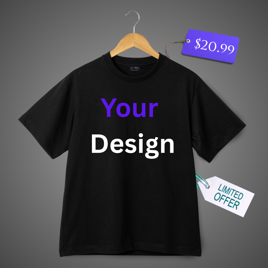 Custom Printed Oversized T-Shirt – Premium Quality | Futunix