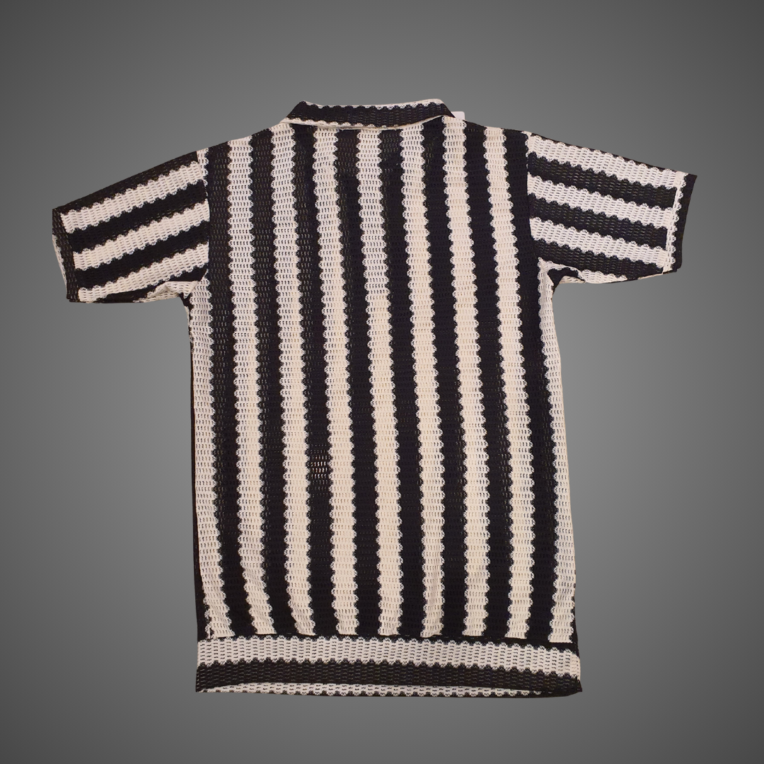 Black woven belt
