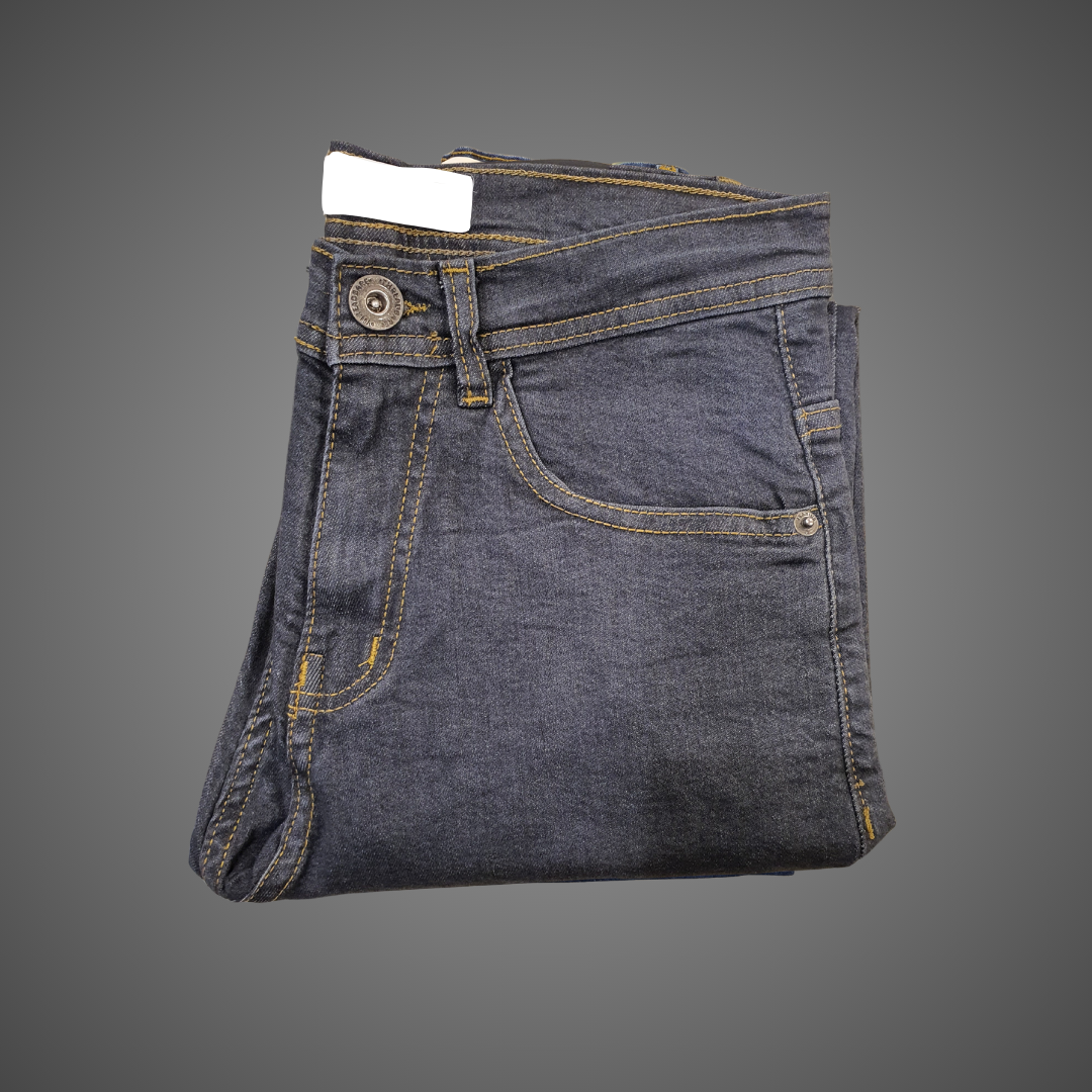 Classic Grey Denim Jeans