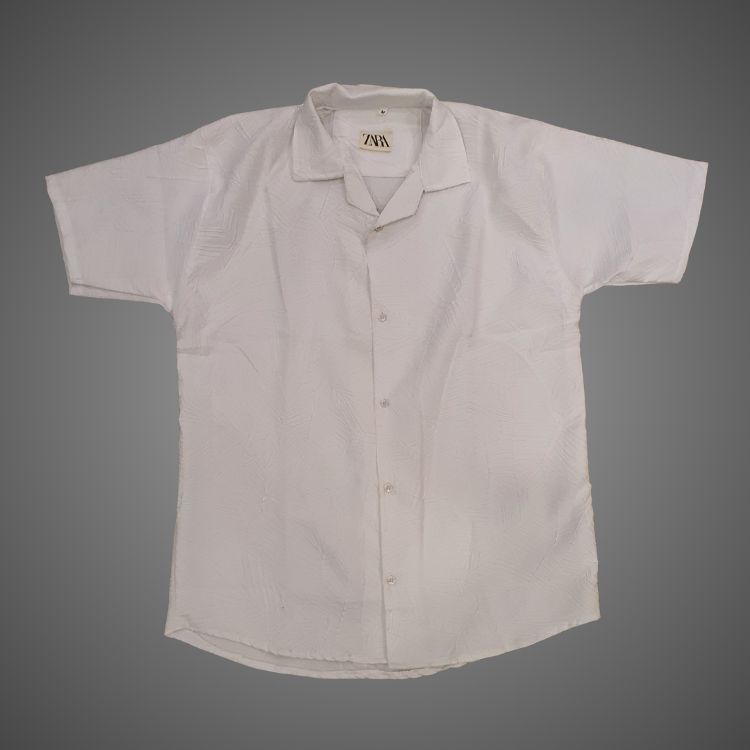 White Short Sleeve Shirt