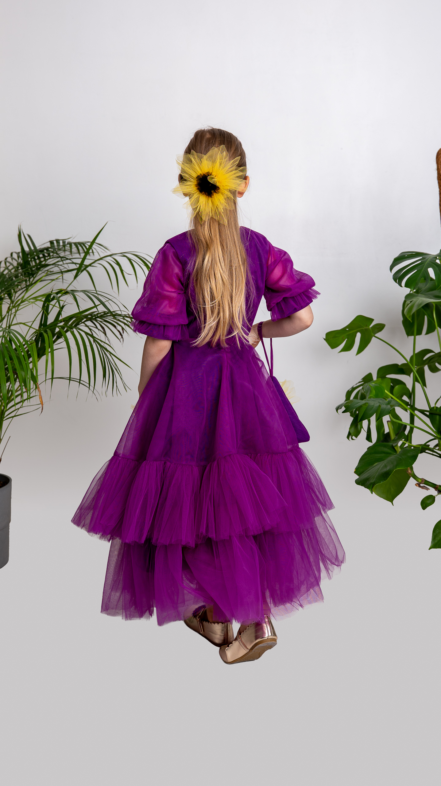 Plaukų segtukas "Saulėgrąžos"