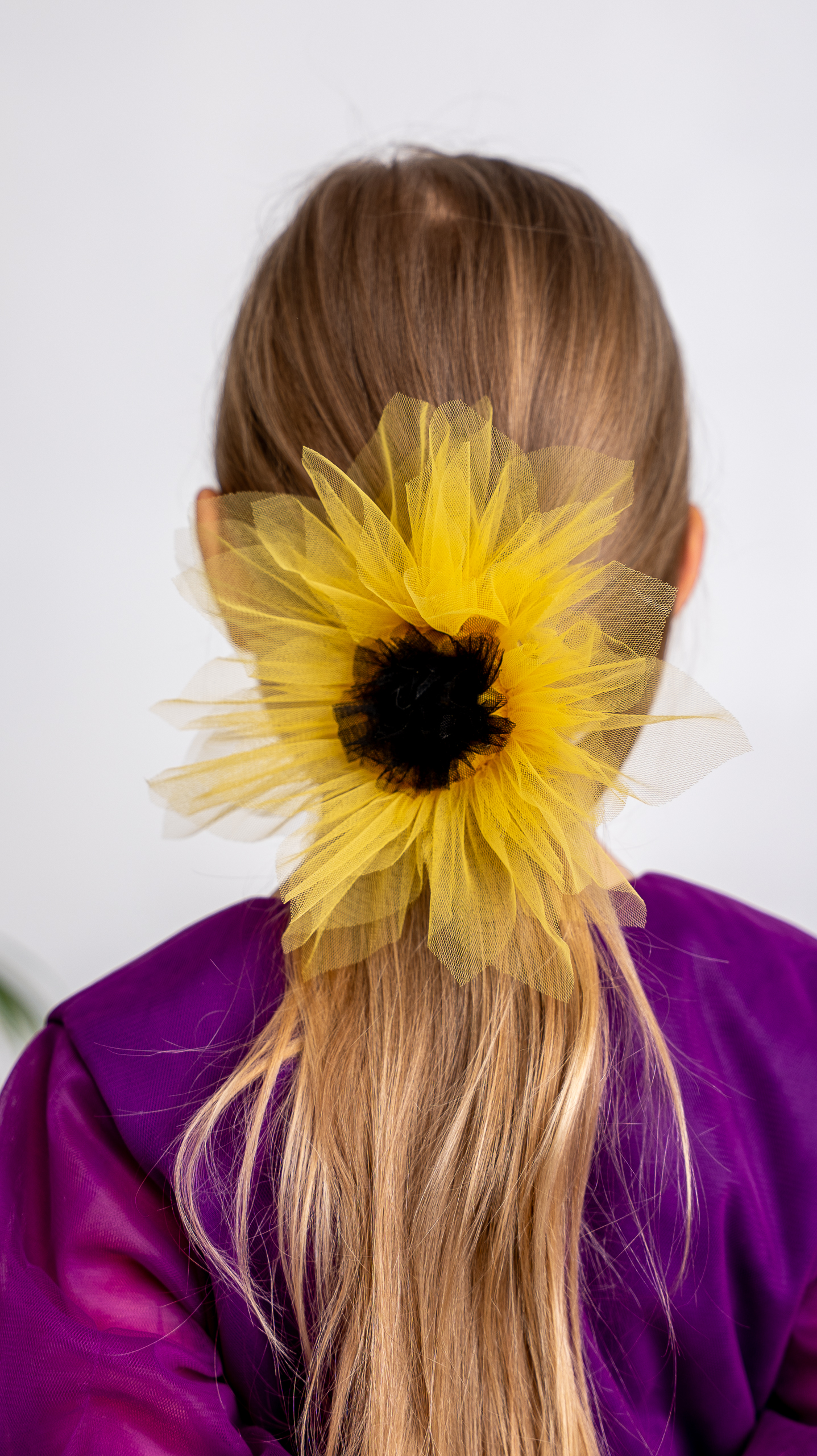 Plaukų segtukas "Saulėgrąžos"