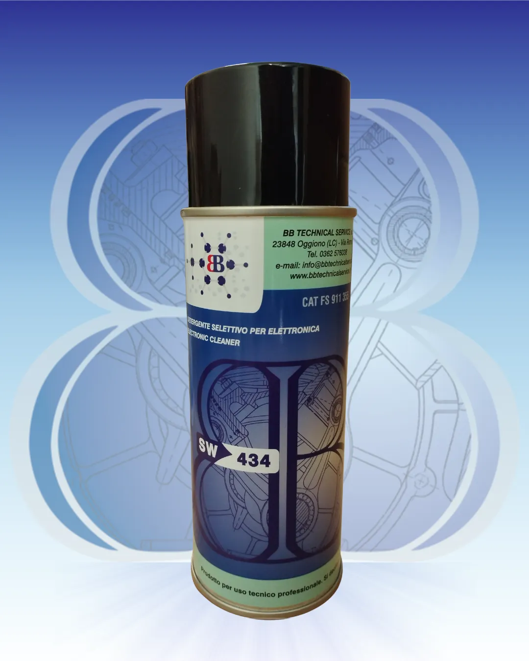 SW 434 – Pulitore per elettronica spray
