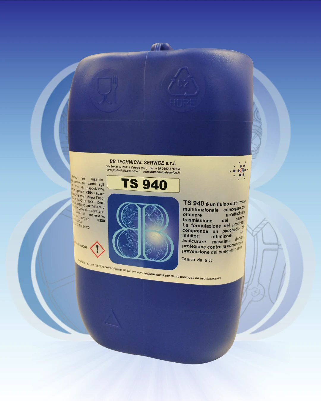 TS 940 – Fluido diatermico multifunzionale a base di monoetilenglicole (MEG)