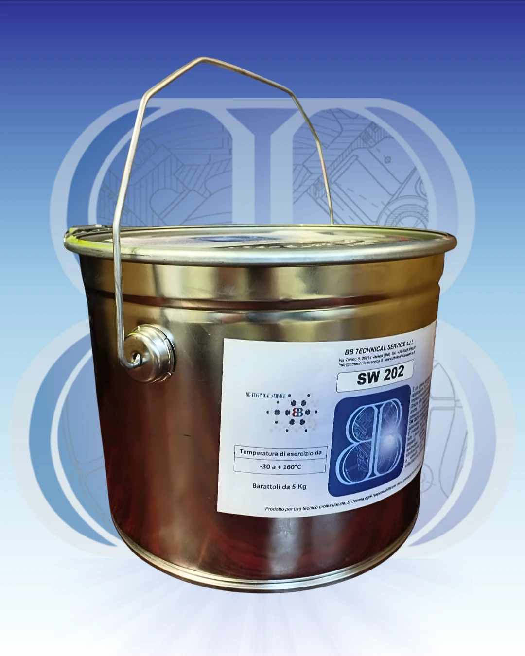 SW 202 – Grasso minerale multiuso per impianti e cuscinetti