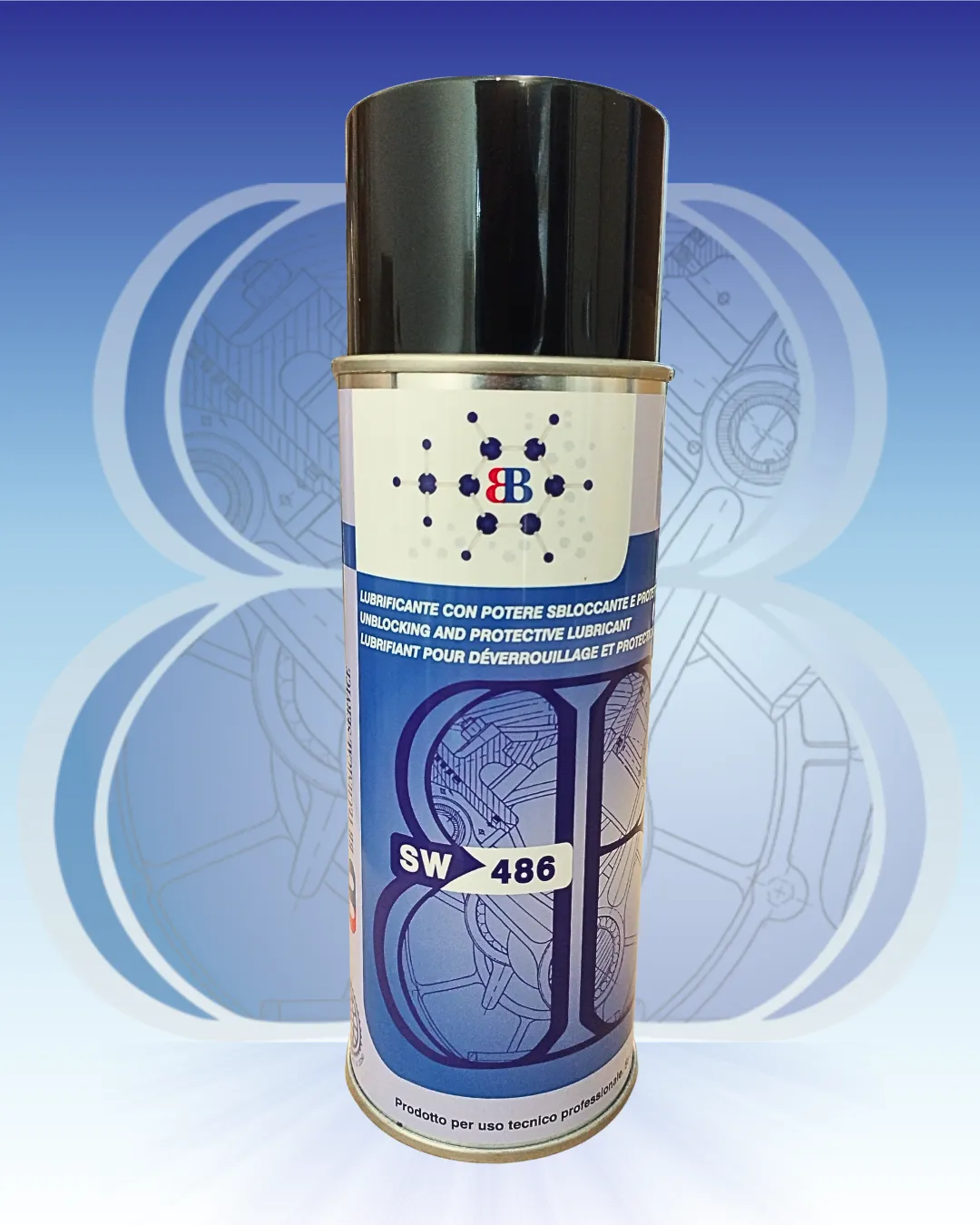 SW 486 – Sbloccante lubrificante ad azione rapida