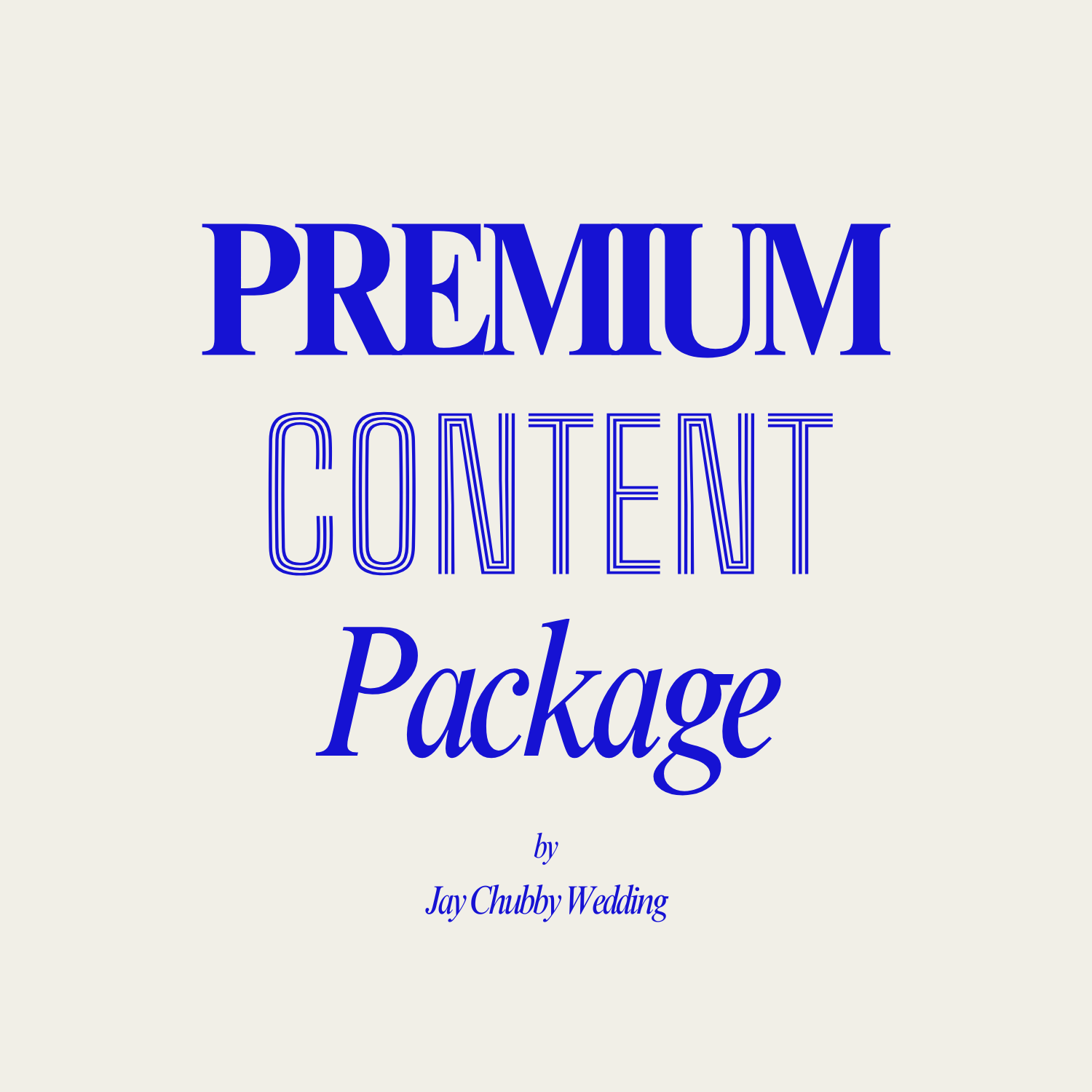 PREMIUM Content Package - (4 Hours)