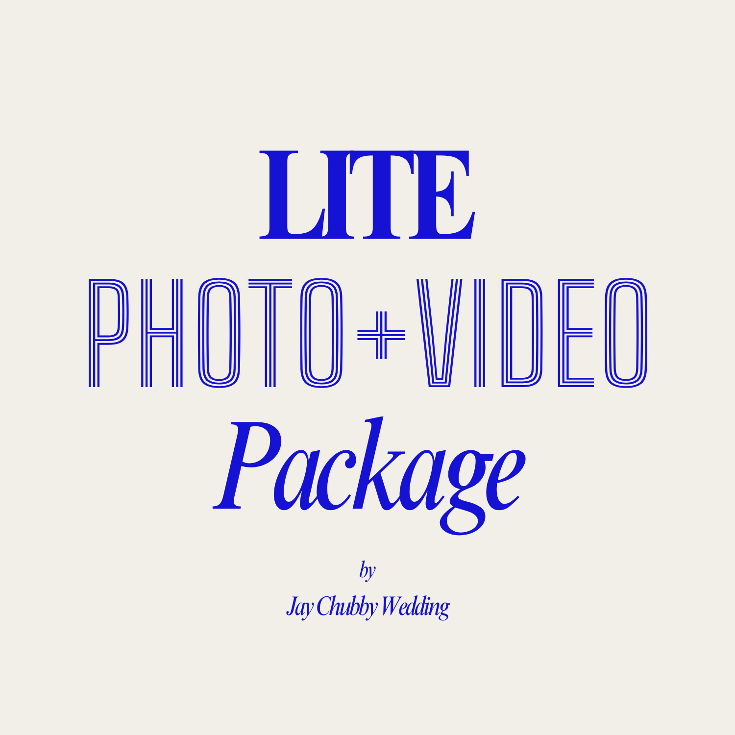 LITE Wedding Photography & Videography Package - (2 Hours)