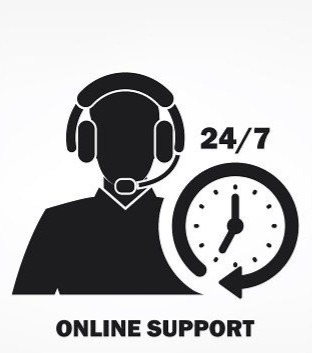 24/7 Online Support