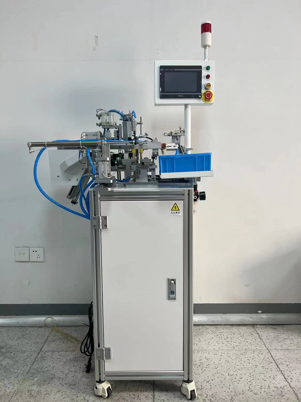 Intelligent automatic toroidal inductance winding machine