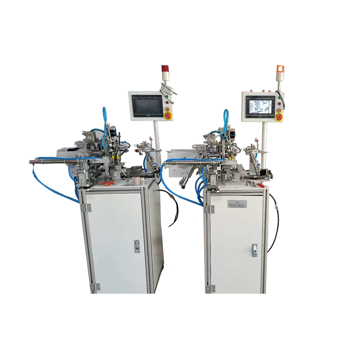 Intelligent automatic toroidal inductance winding machine