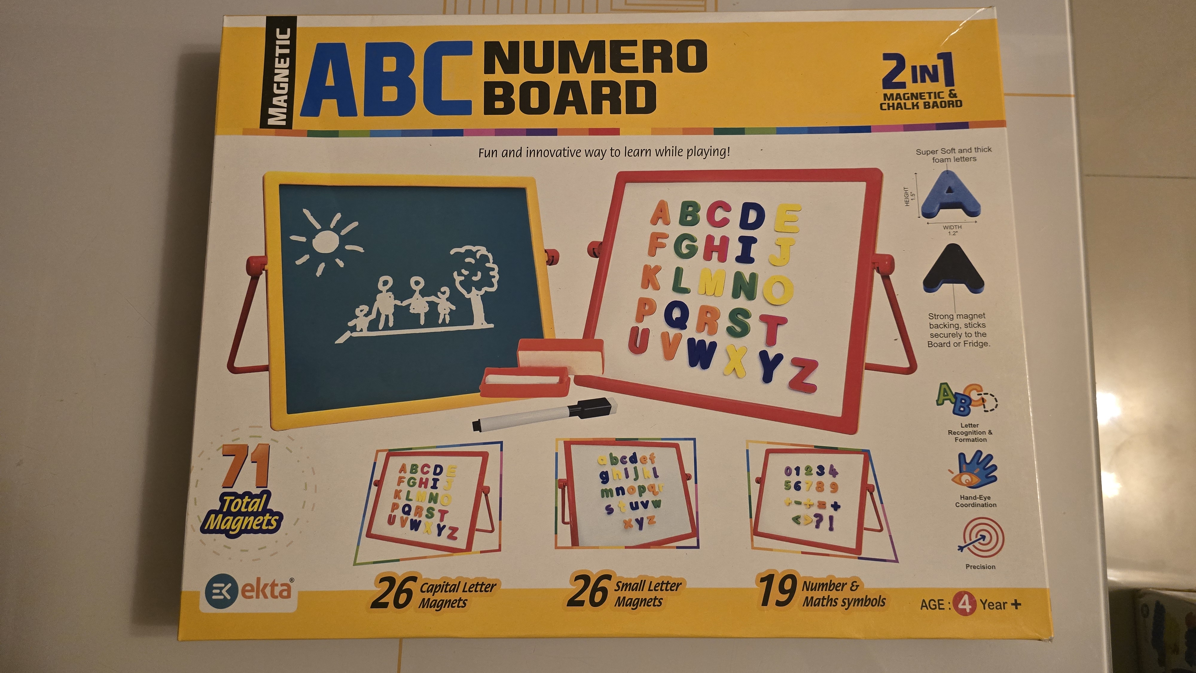ABC Numero Board