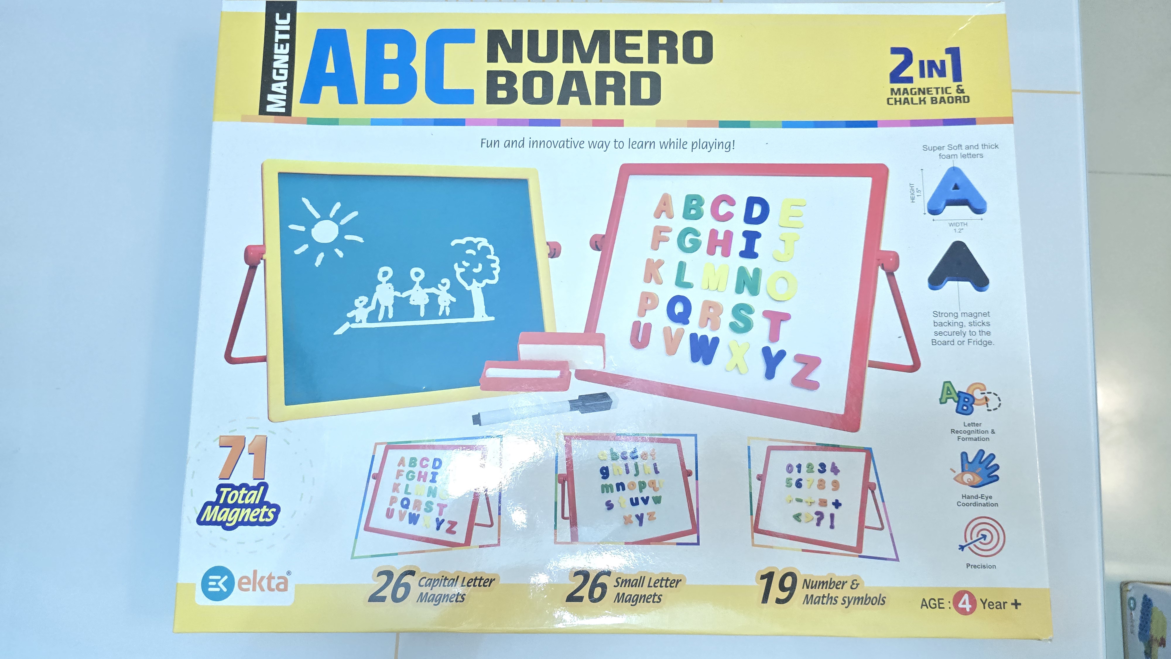 ABC Numero Board