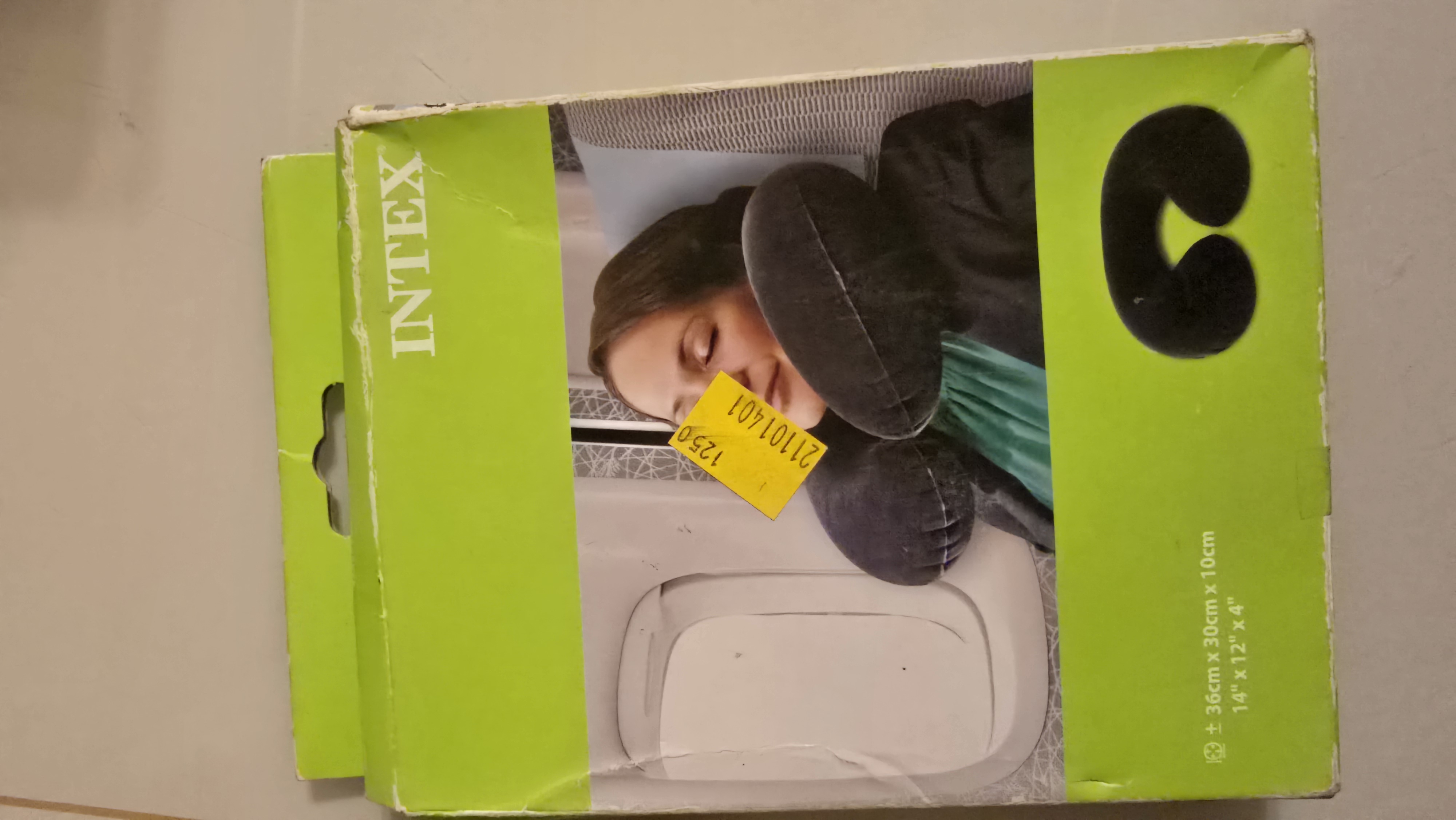 Intex Inflatable Travel Neck Pillow