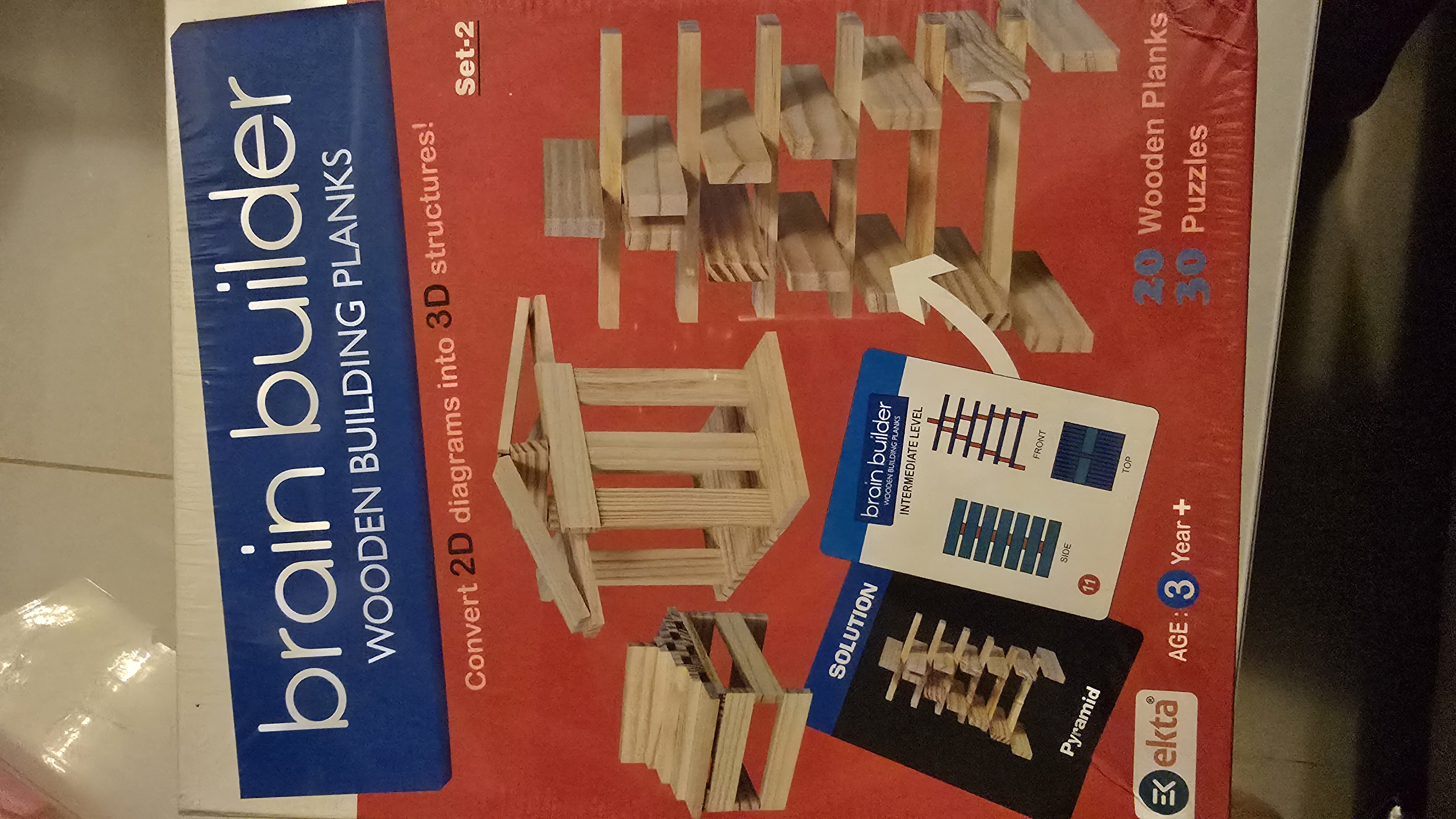 Brain Builder Wooden Building Planks