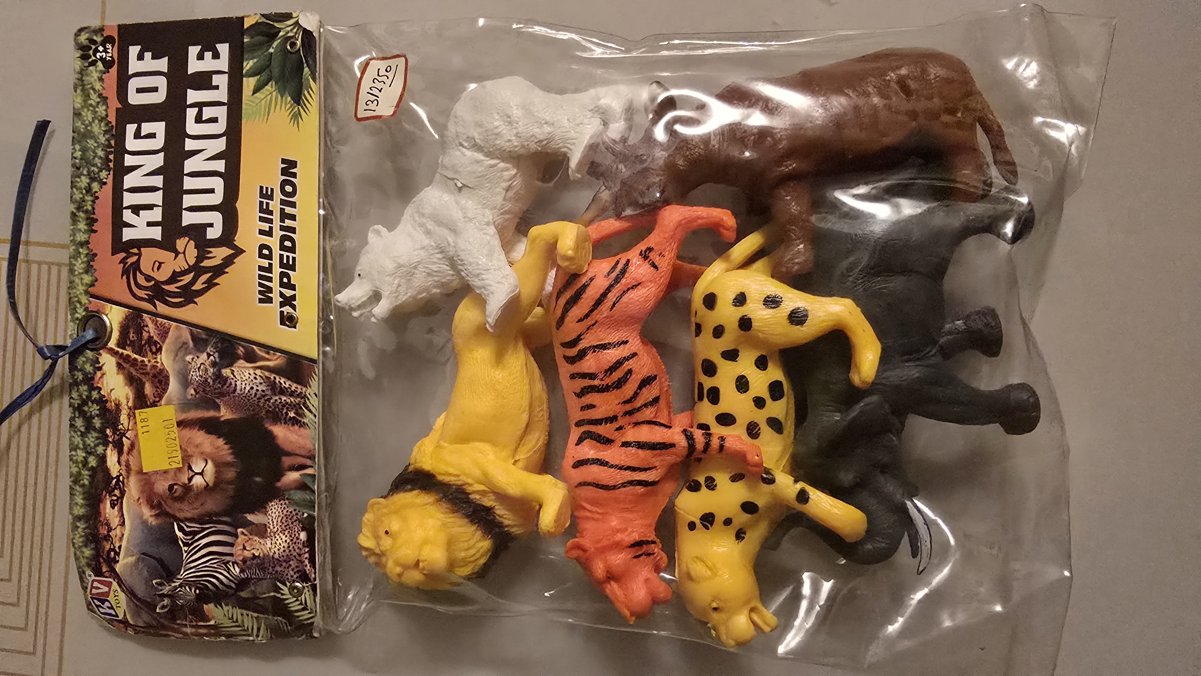 King of Jungle Animal Toy Set