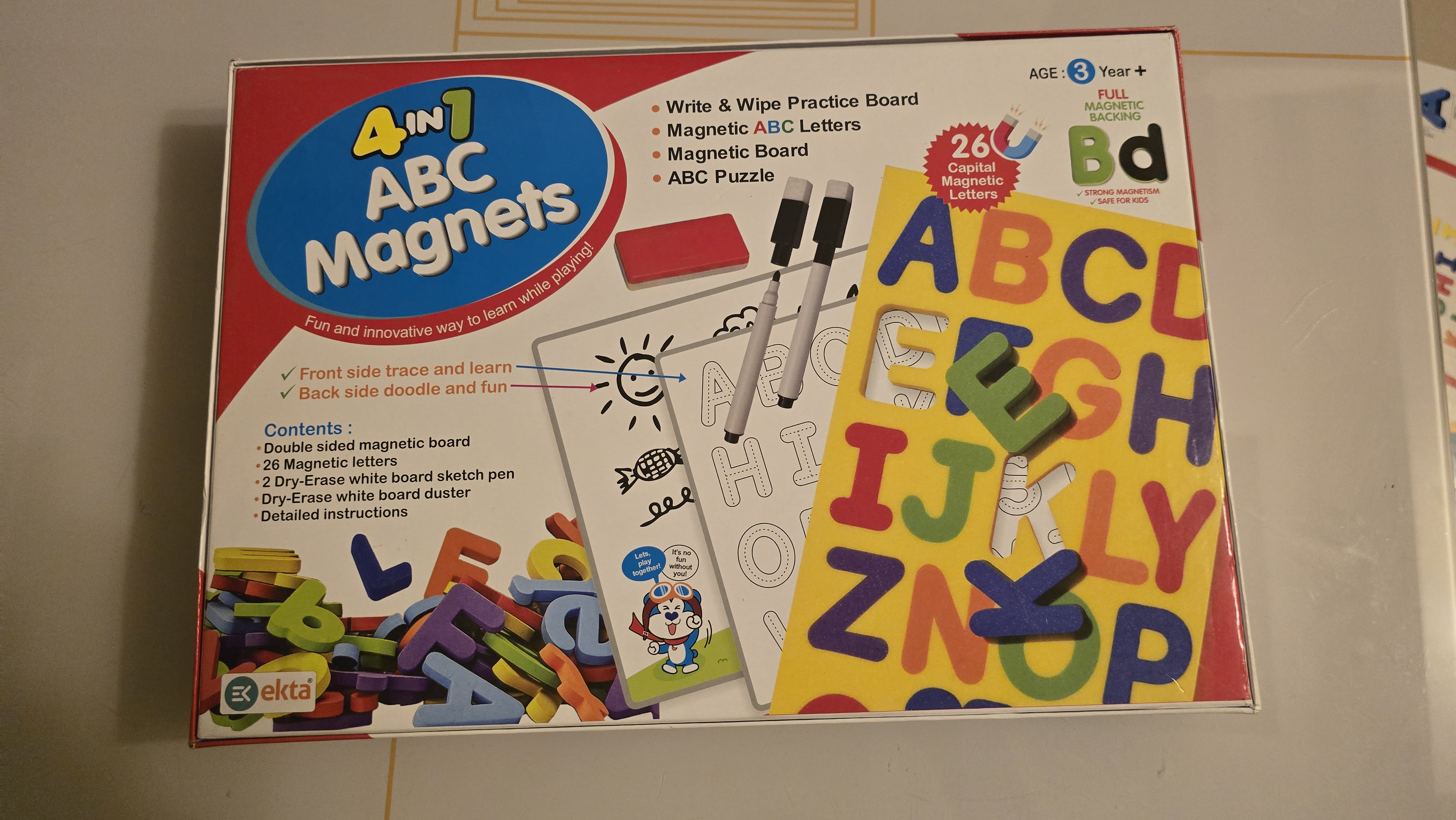 4-in-1 ABC Magnets