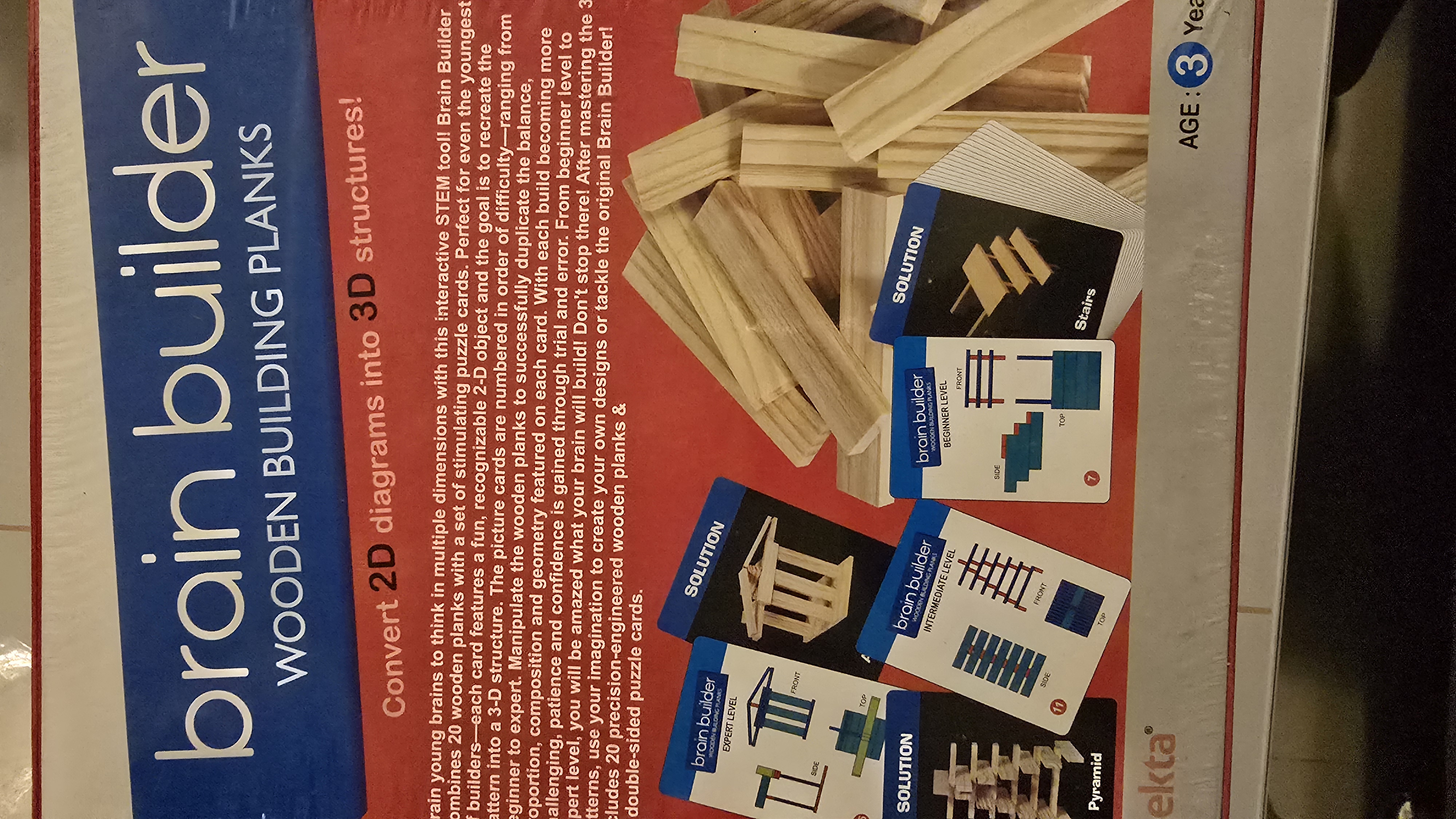 Brain Builder Wooden Building Planks