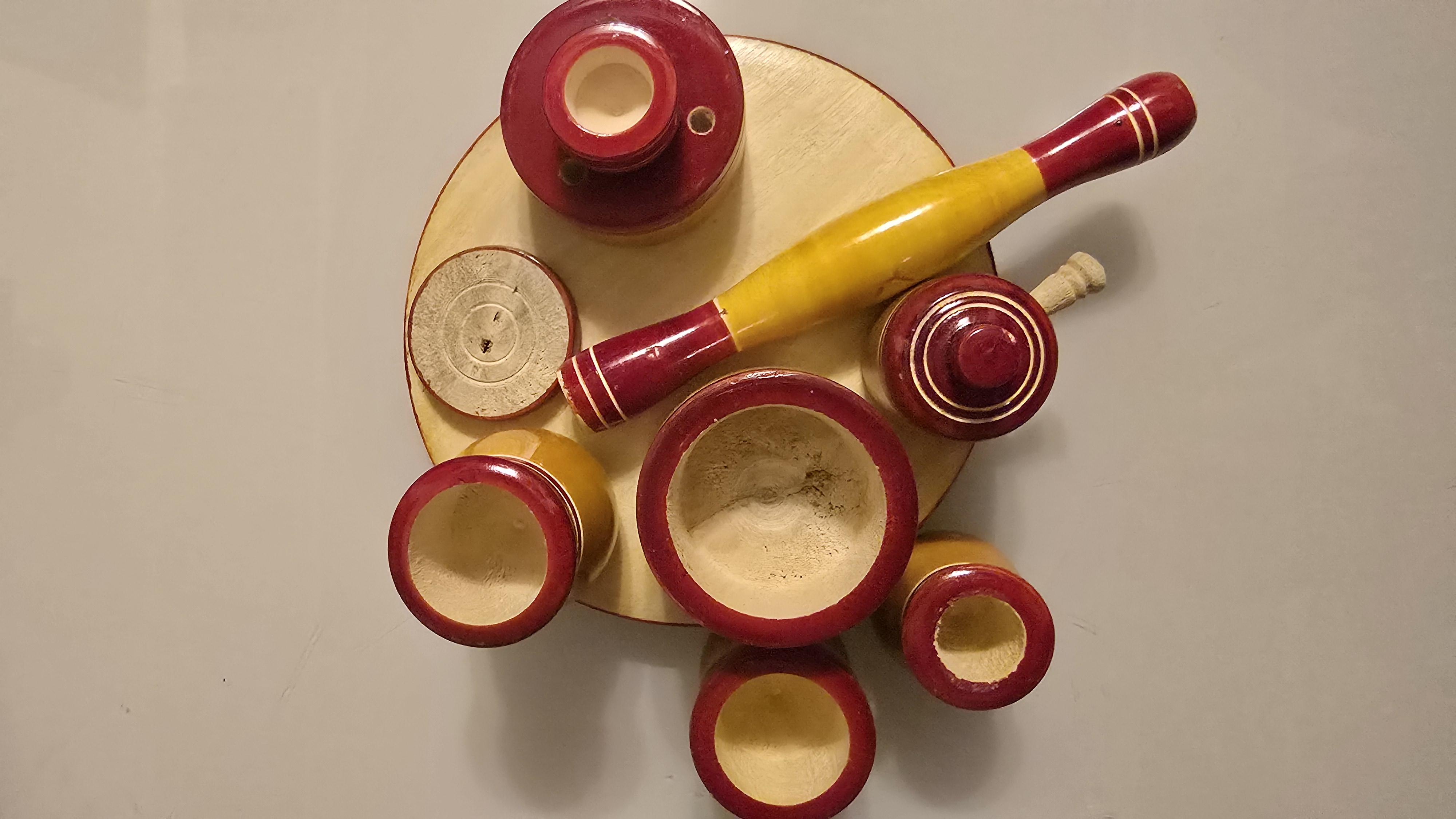 Wooden Kitchen Play Set