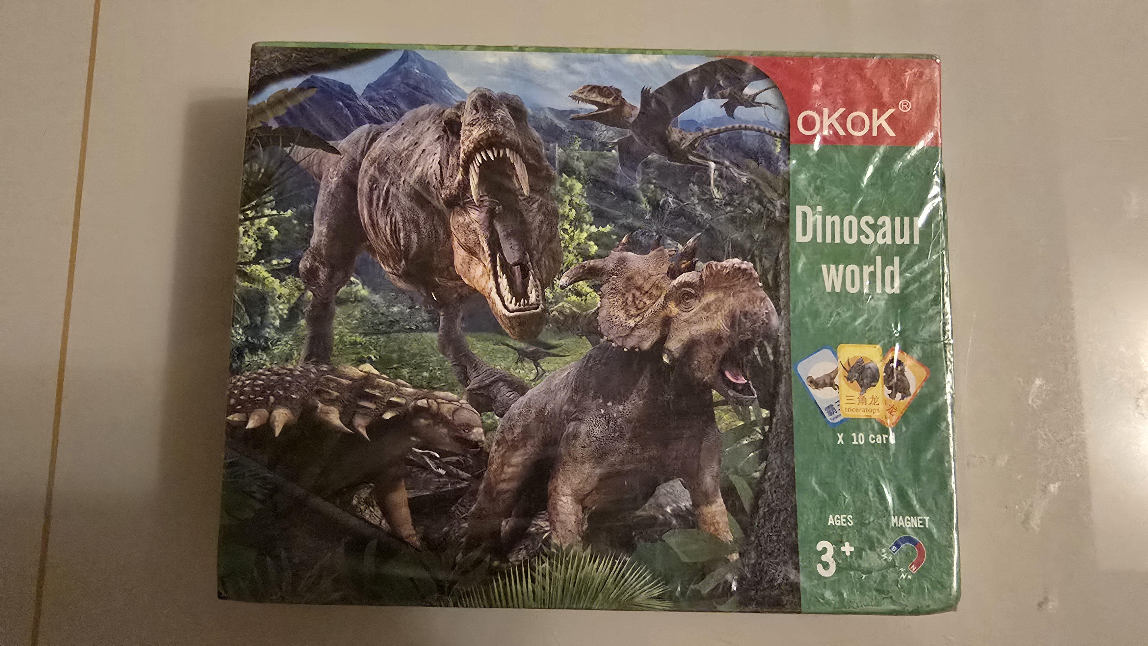 Dinosaur World Puzzle Set