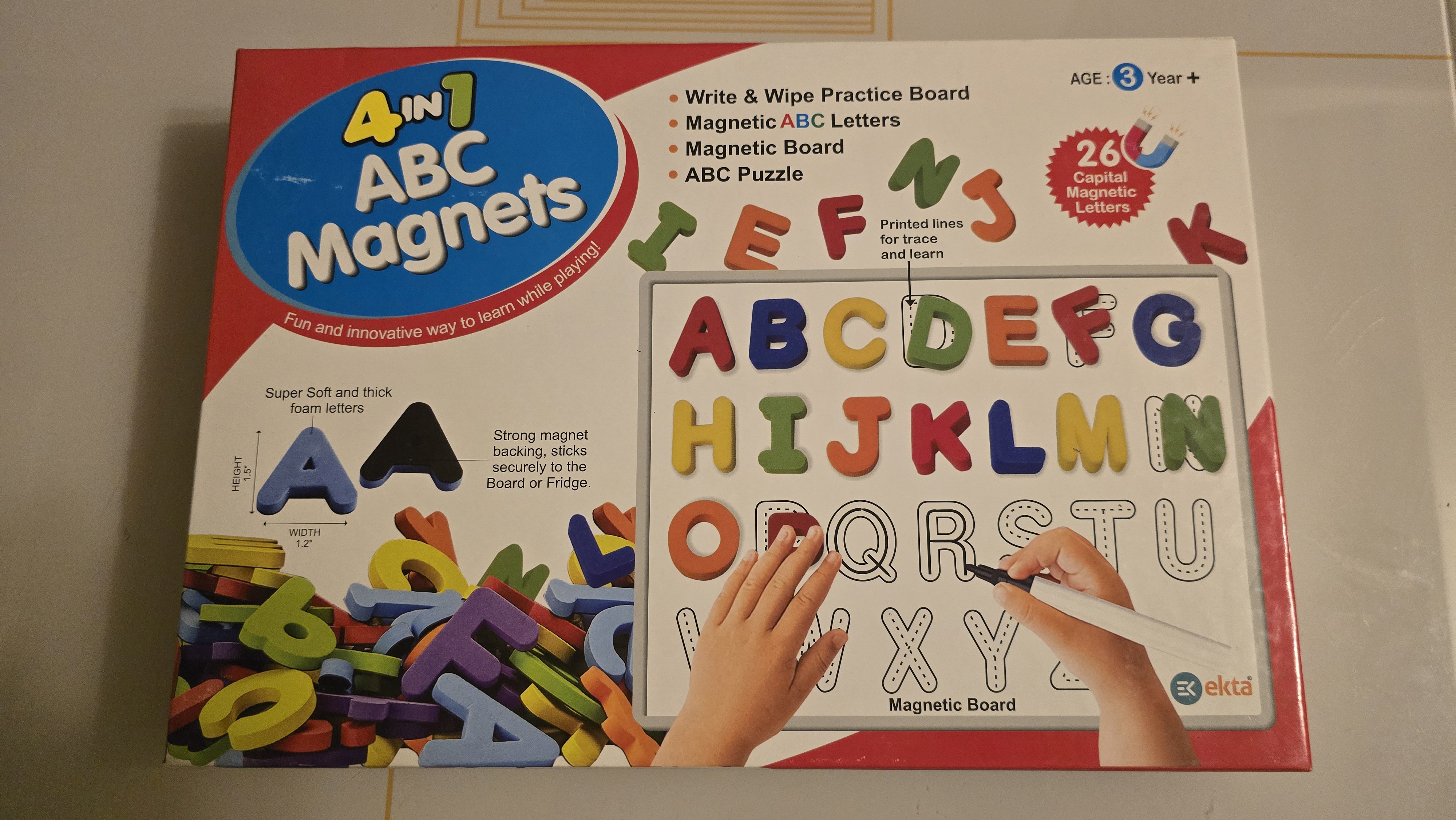 4-in-1 ABC Magnets