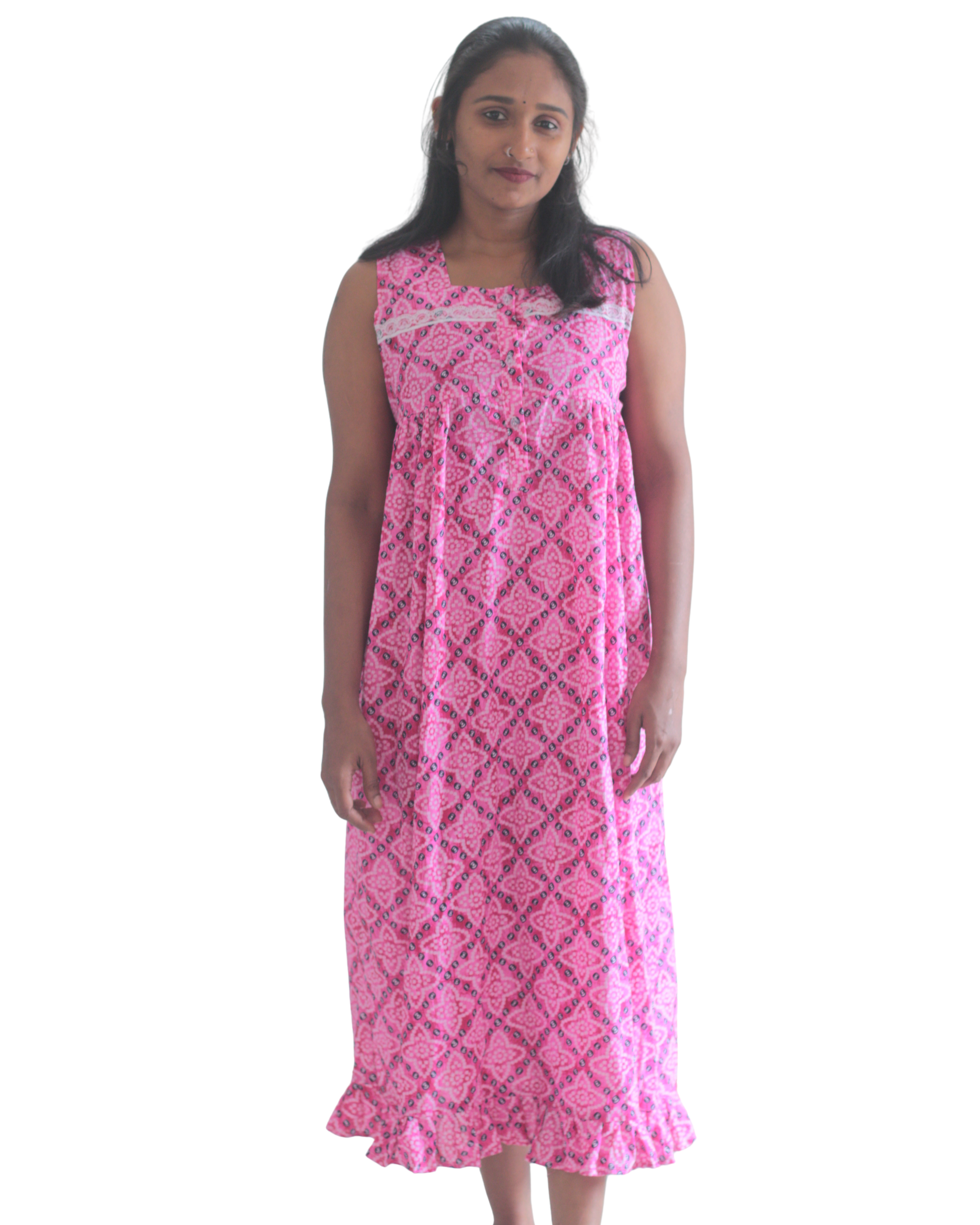 Feeding Friendly Sleeveless Short nighty