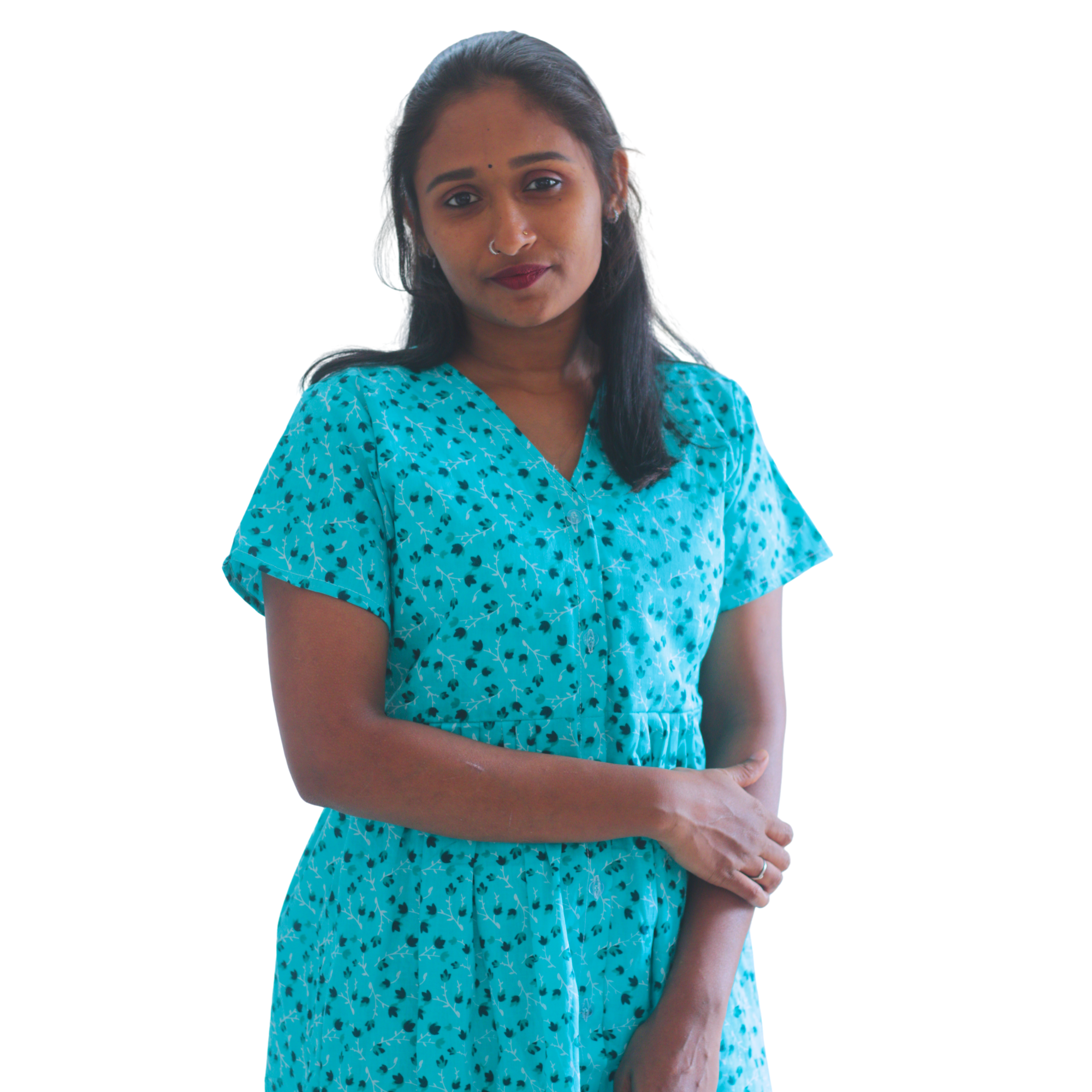 Full open Short Nighty