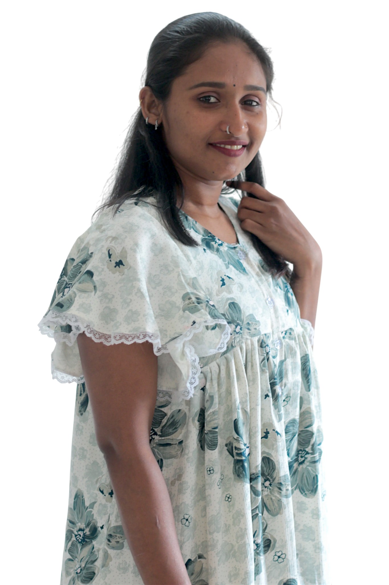 Floral Night Dress
