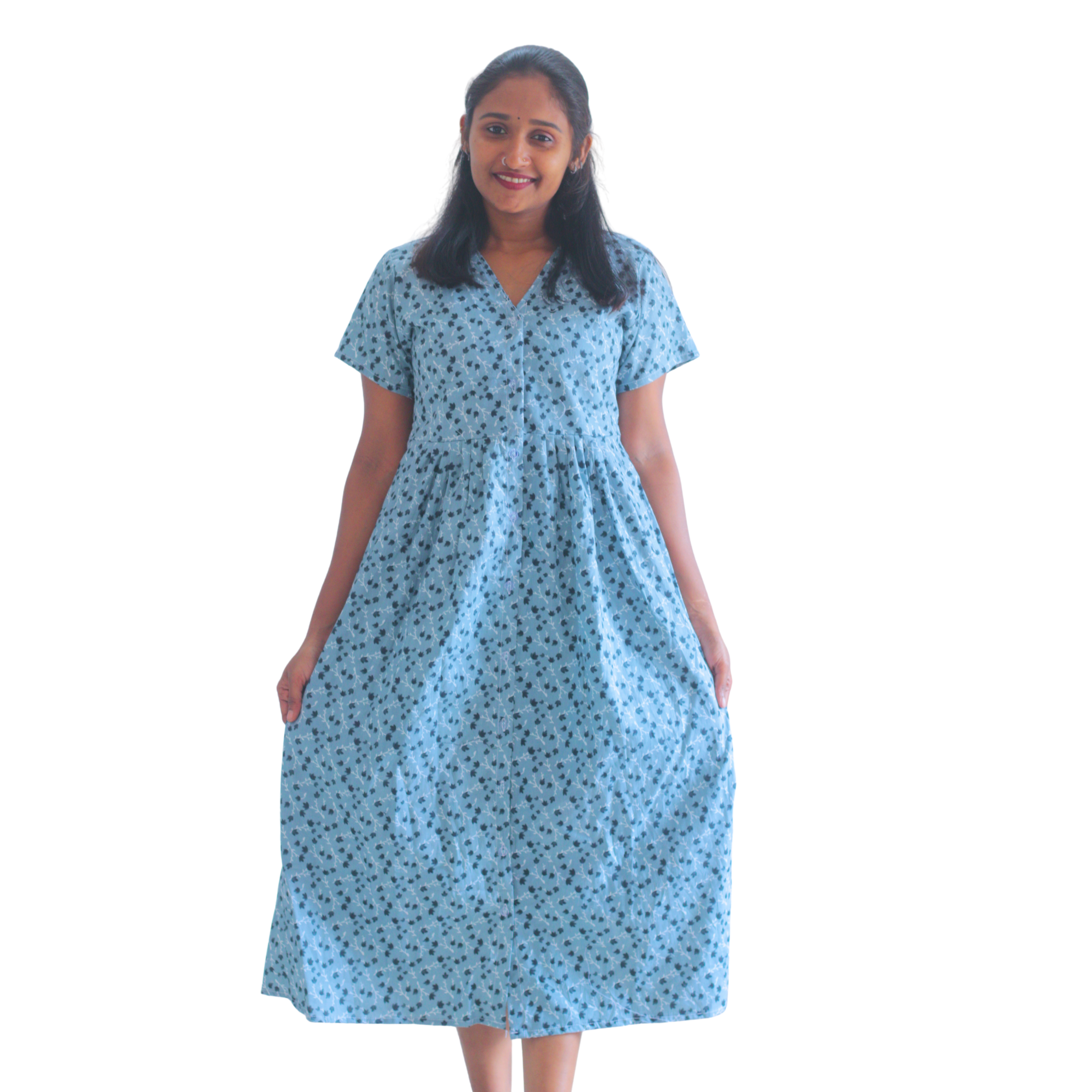 Full open Short nighty