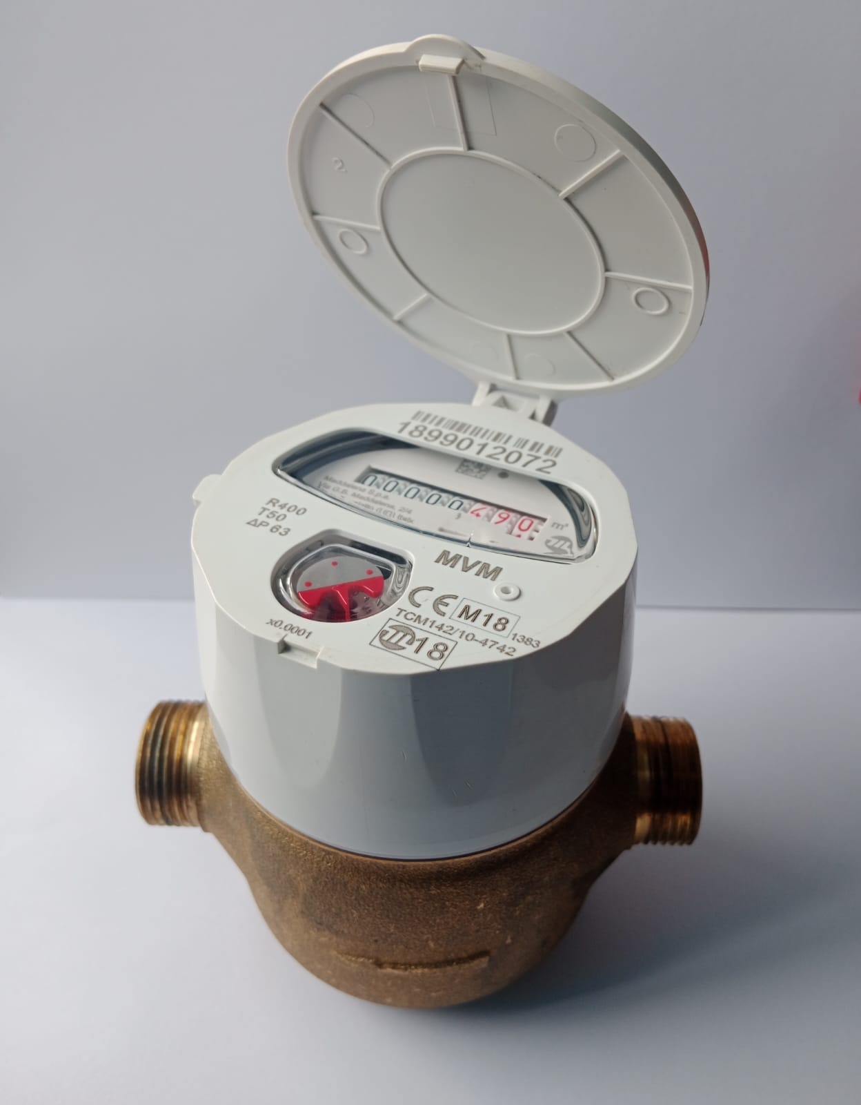 Medidor de agua
