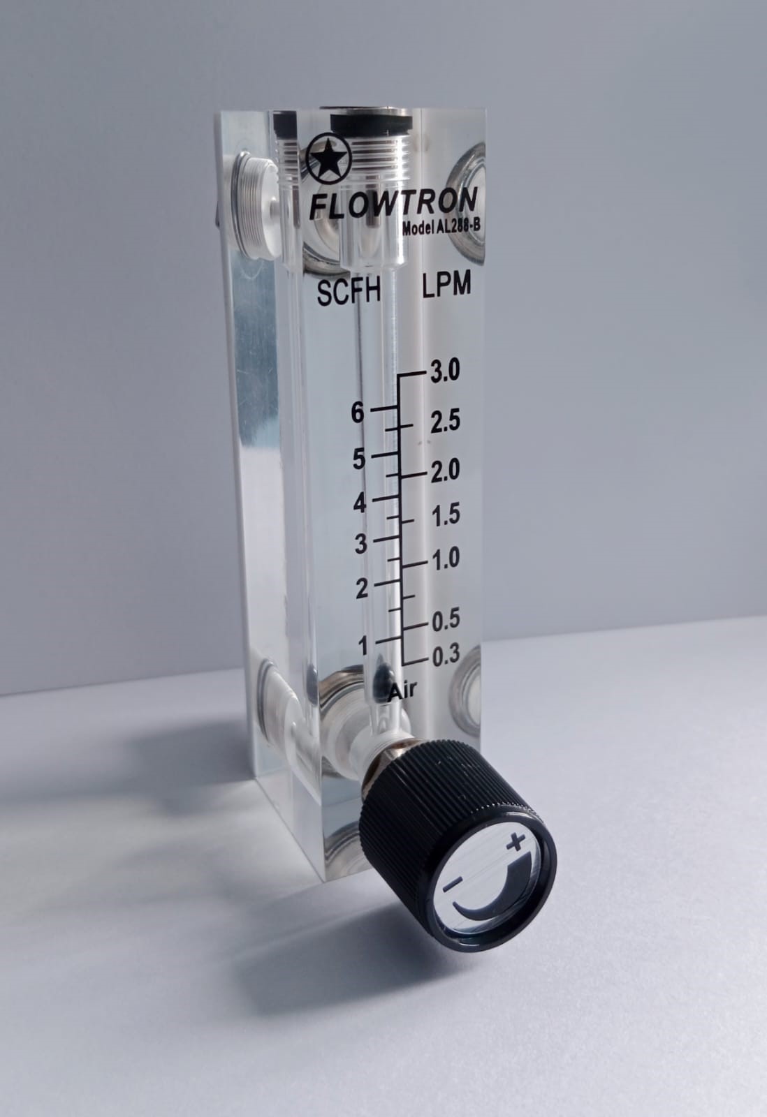 Rotametro Flowtron de 0.3 - 3 LPM