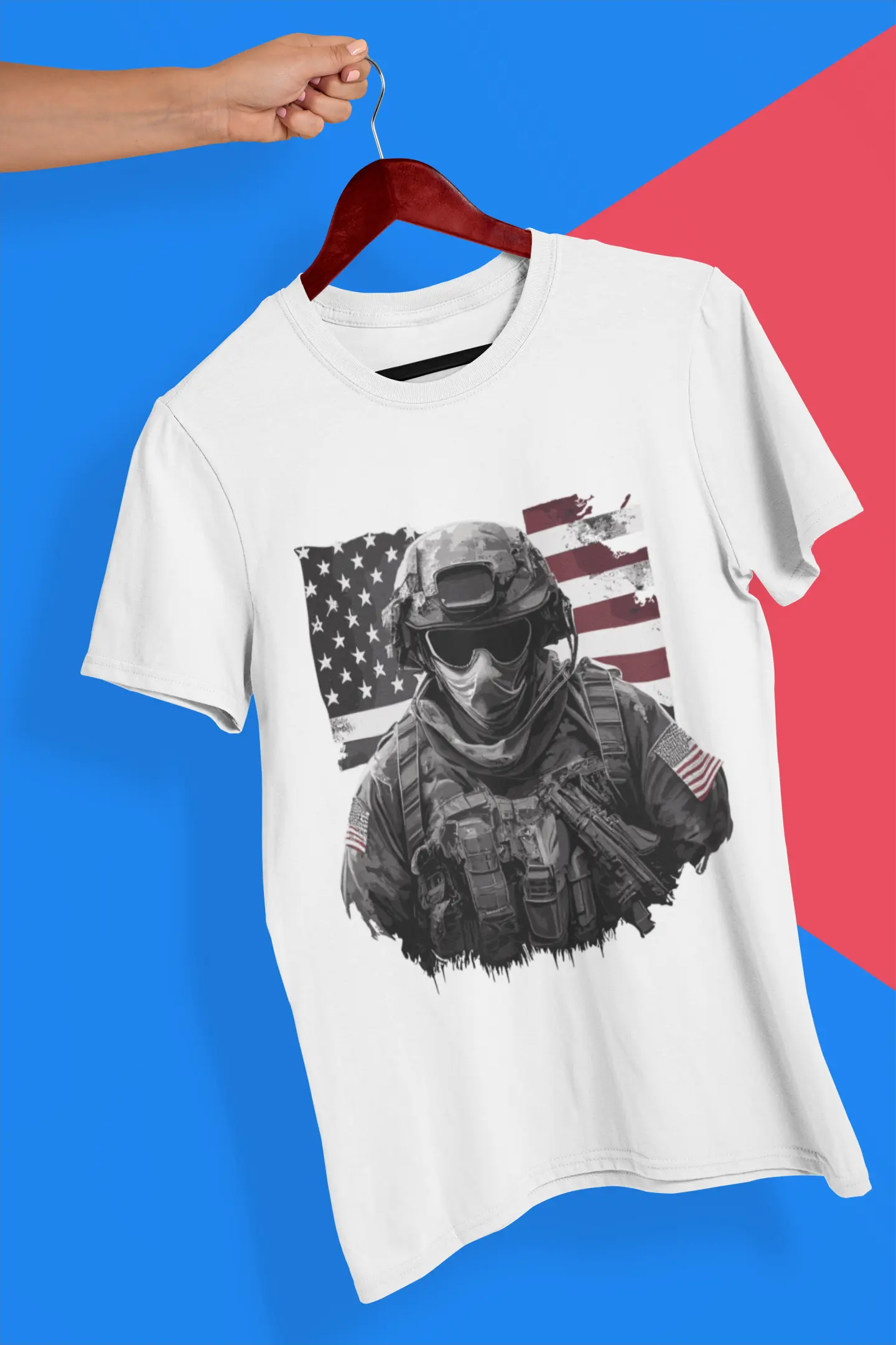 Colección Americana-Diferentes Colores Camisetas