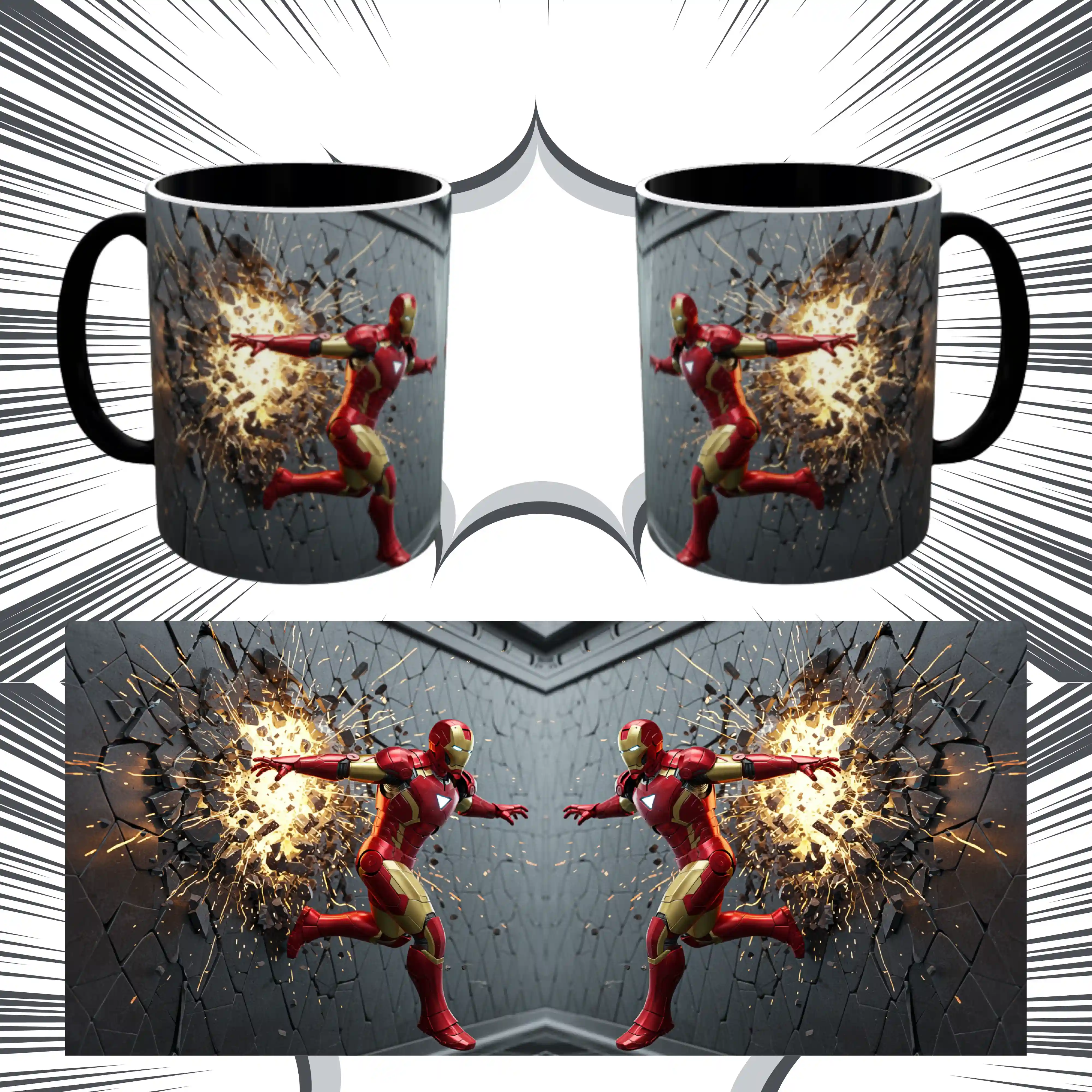 Taza Personalizada 3D con Personajes Animados – Ideal para Regalar