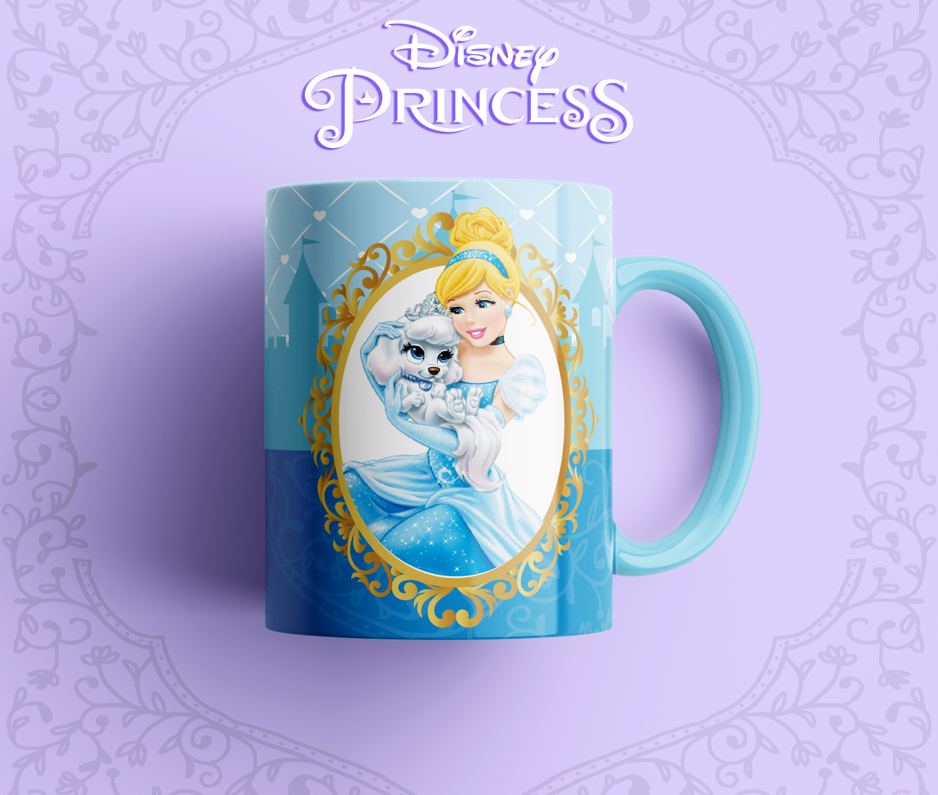 TAZAS DE PRINCESAS DISNEY✨