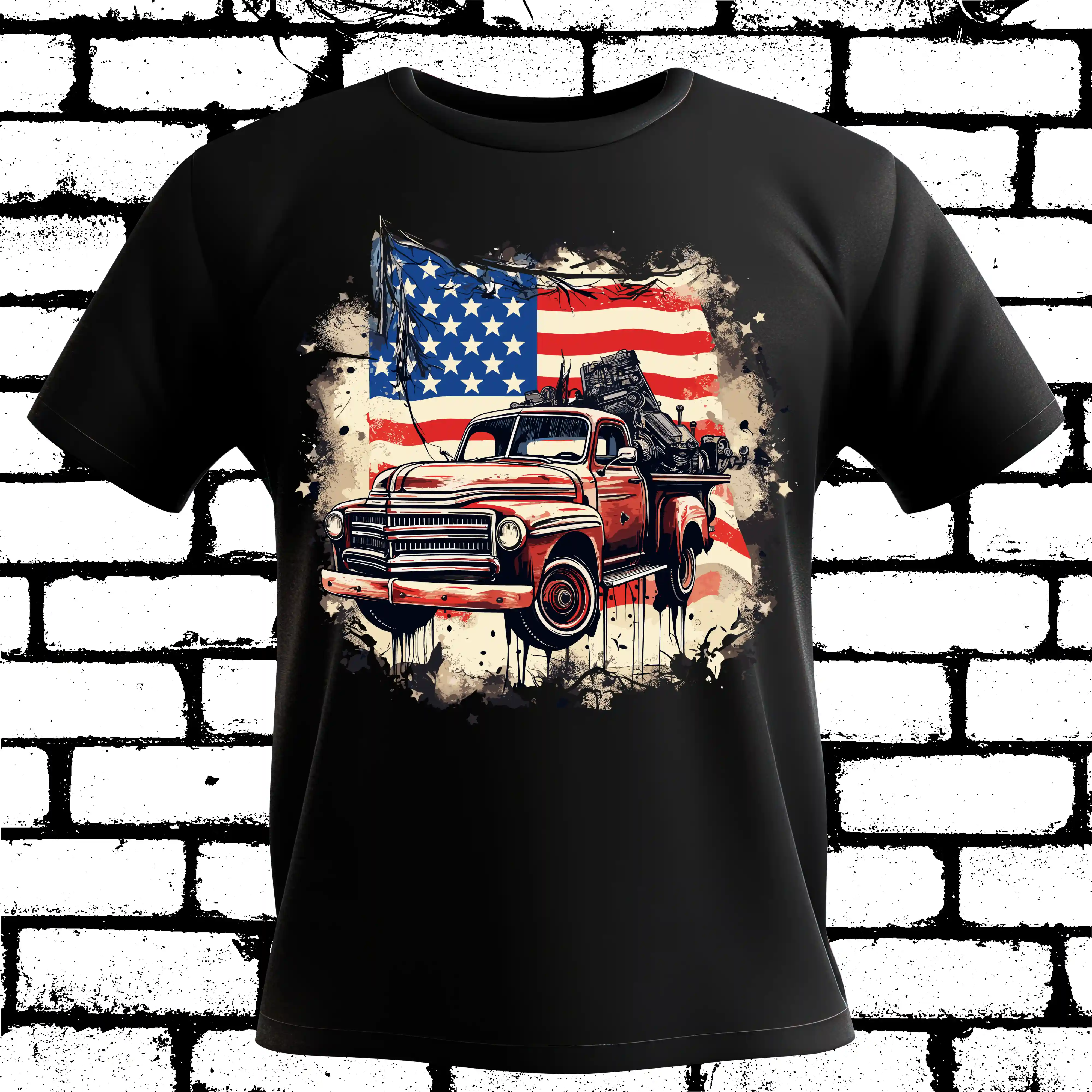 Coleccion Americana-Diferentes Diseños- Color Negro