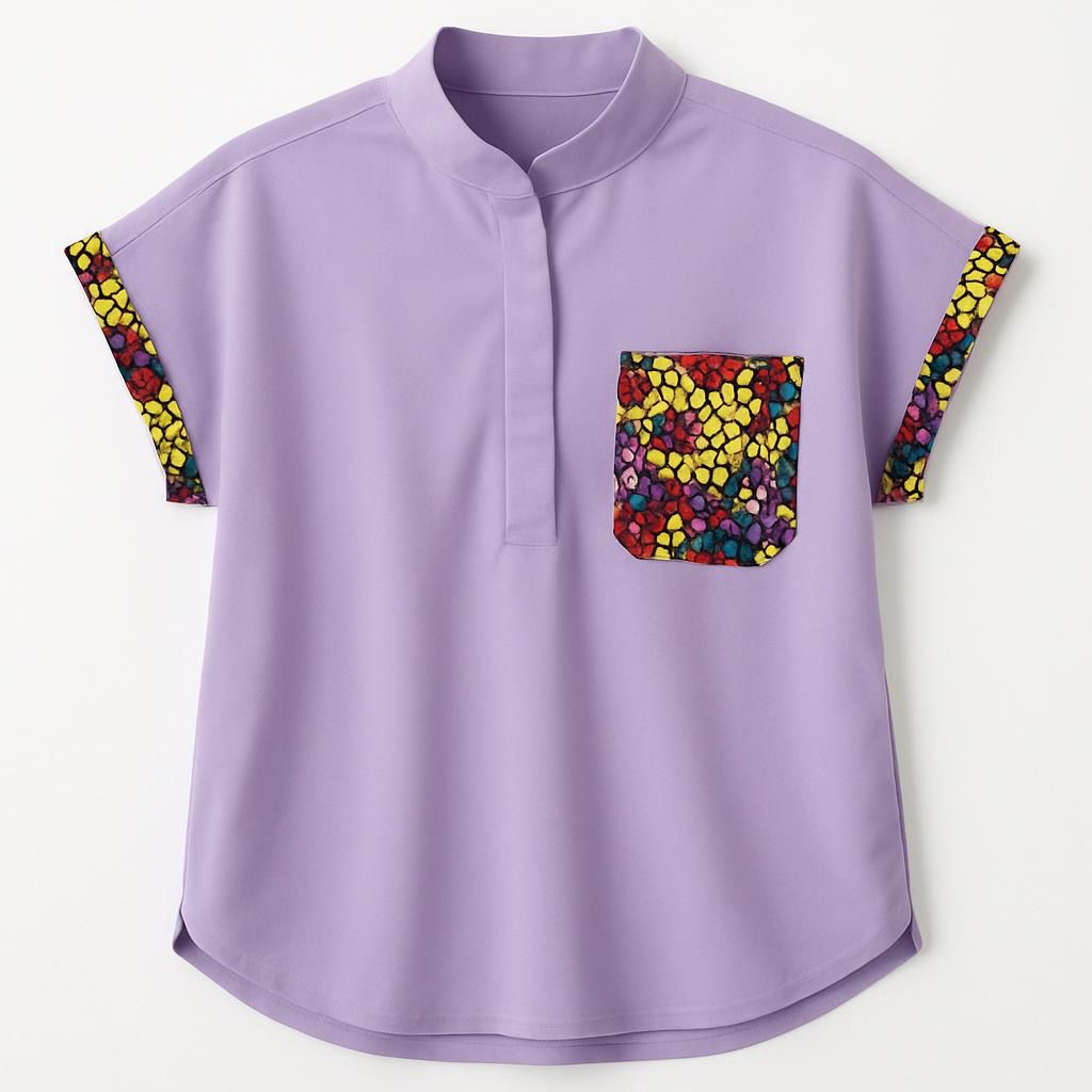 Rire Scrub Top for Women – Zazi Print Healthcare Uniform