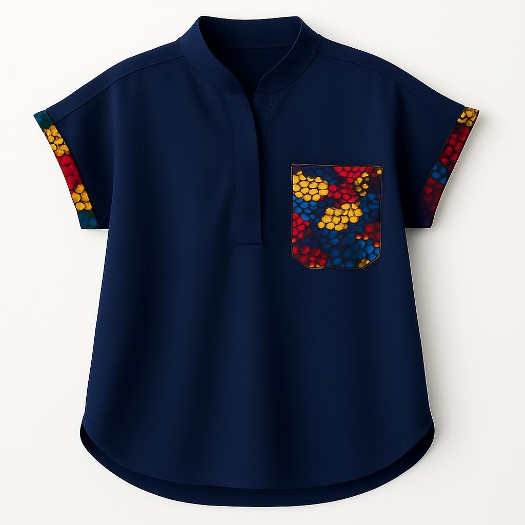 Rire Scrub Top for Women – Zazi Print Healthcare Uniform