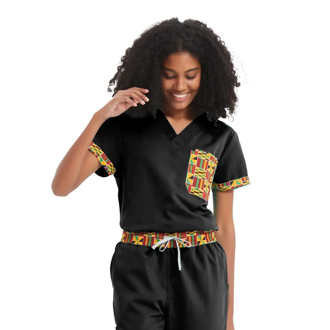 Accra Women’s Scrub Top – Lightweight, Breathable Medical Wear